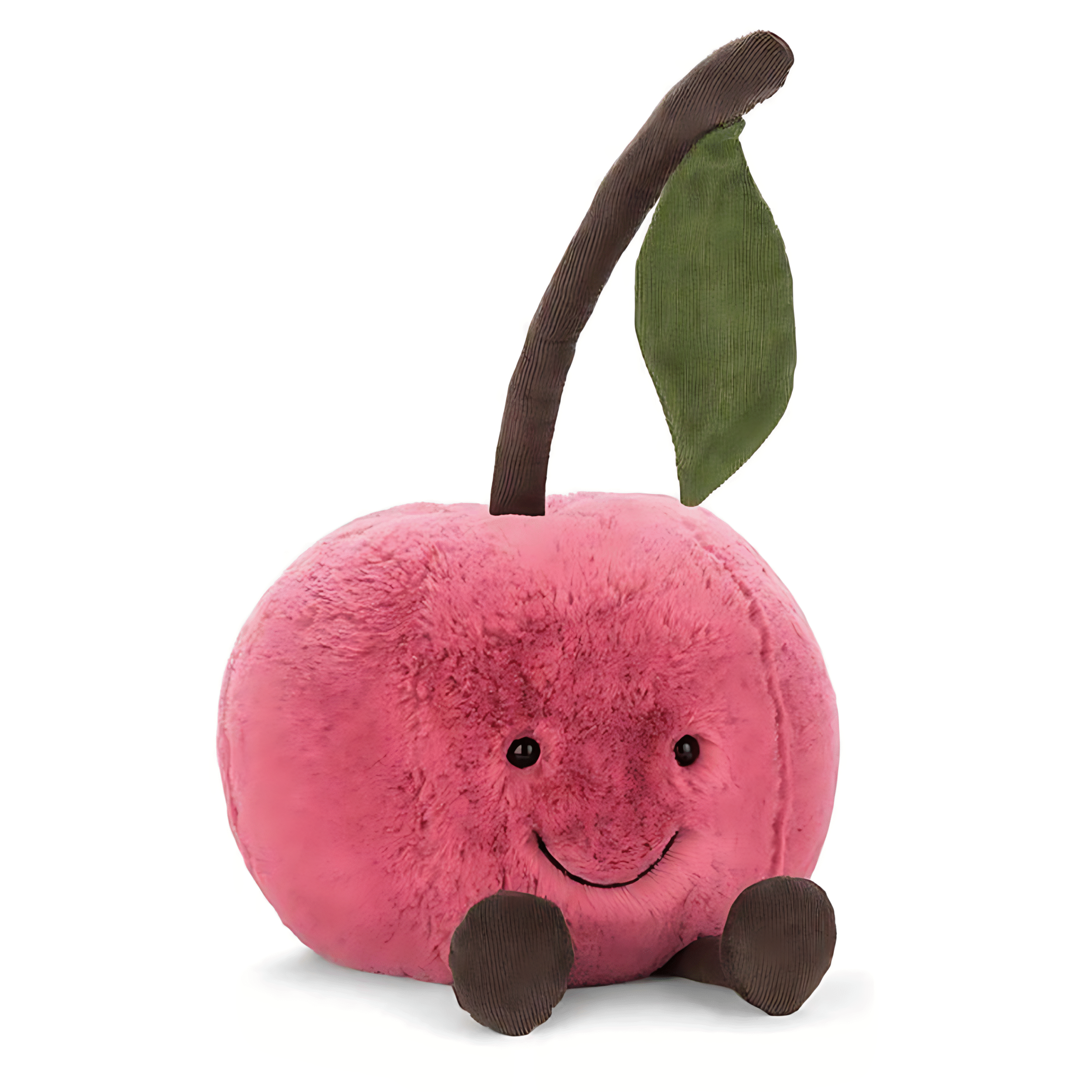 Fruit Shape Cherry Simulation Pillow Soft Plush Doll Toy Birthday Gift