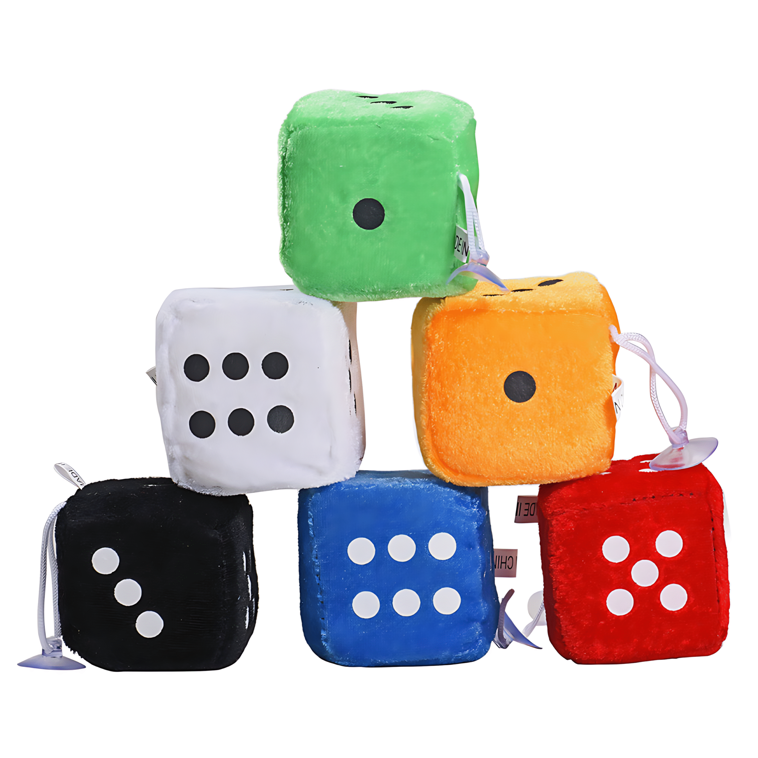 Plush Dot Dice Toy