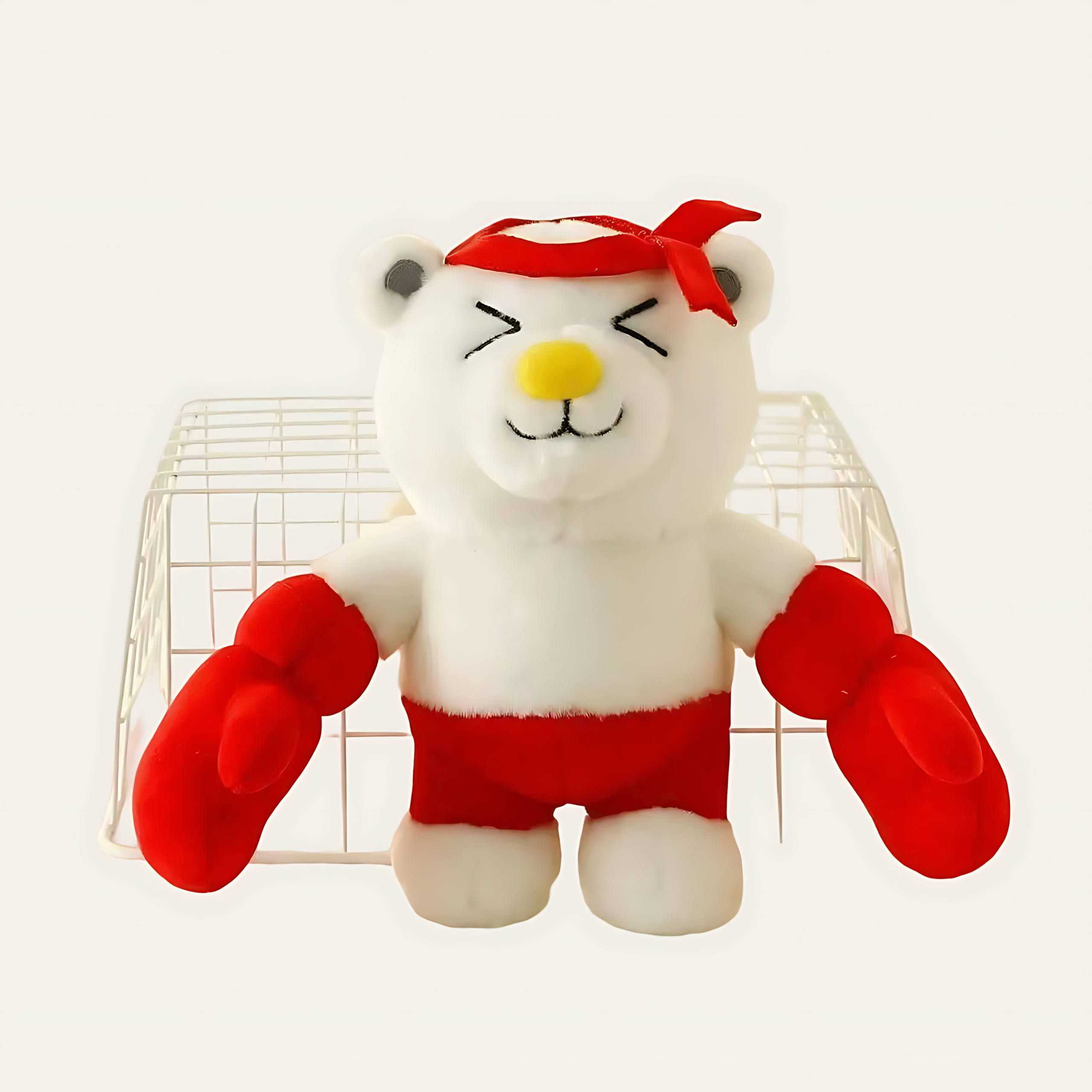 Original Hugging Bear Boxing Style Therapeutic Plush Toy