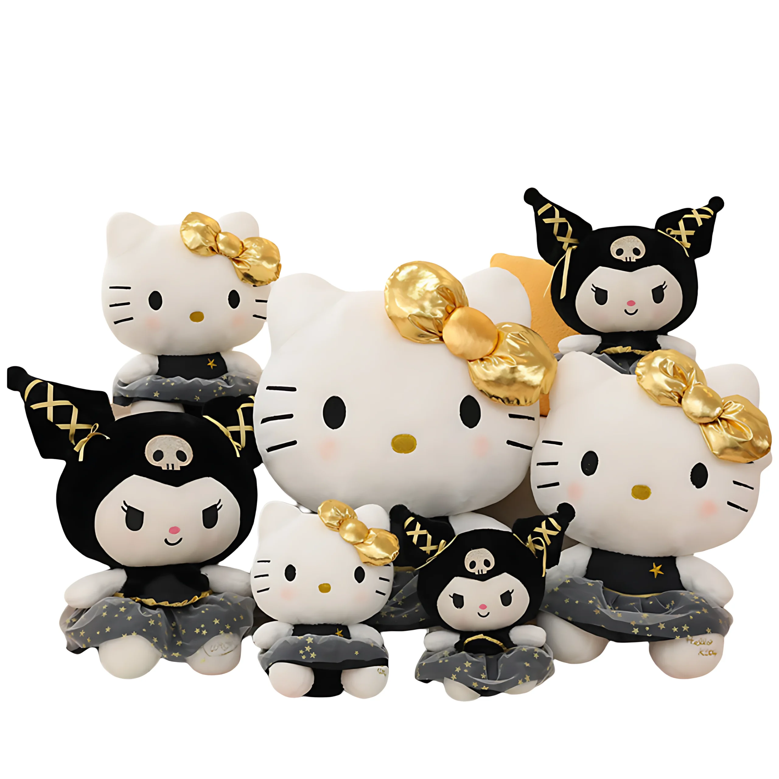 Black Gold Anime Stuffed Animals