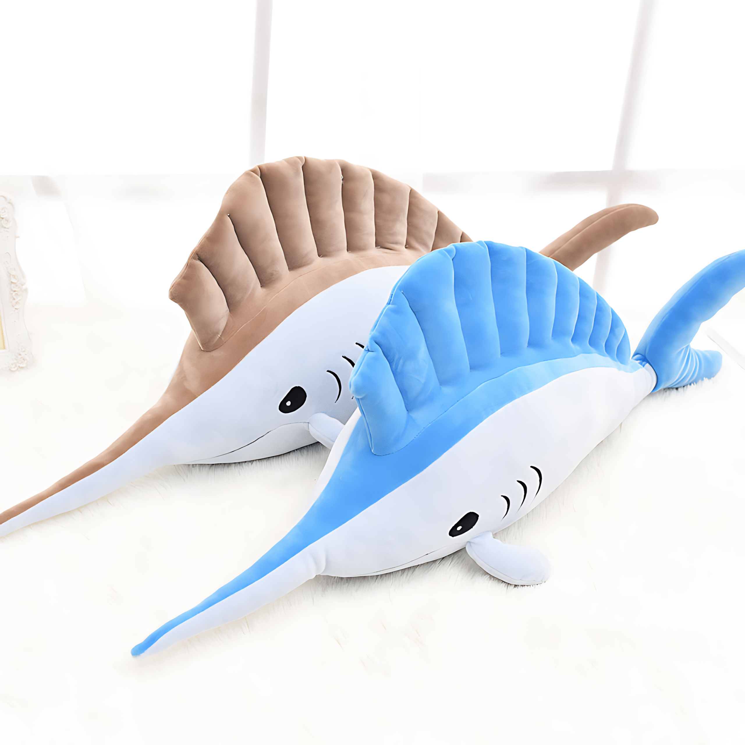 Soft Giant Swordfish Tuna Fish Stuffed  Animals Doll