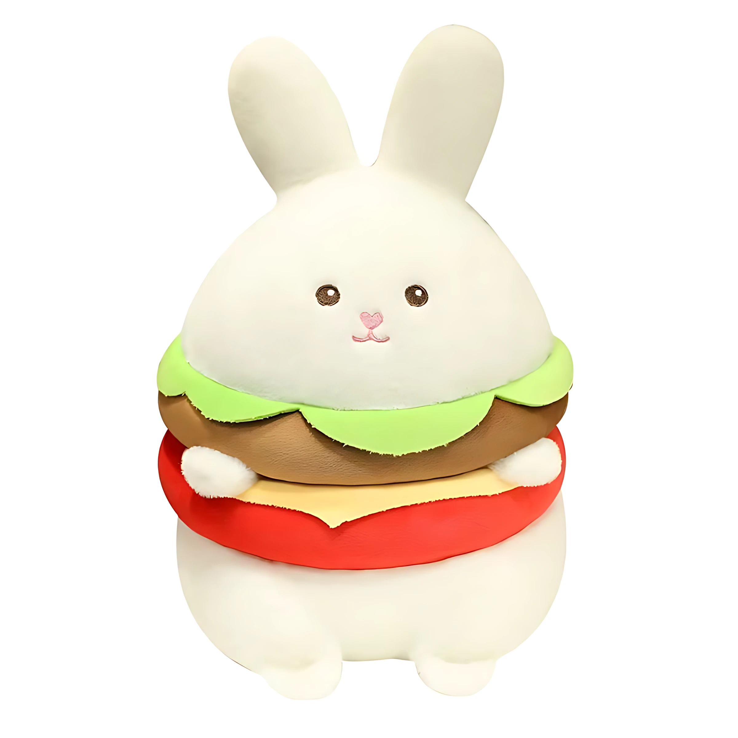 Plush Cartoon Burger Rabbit Toys