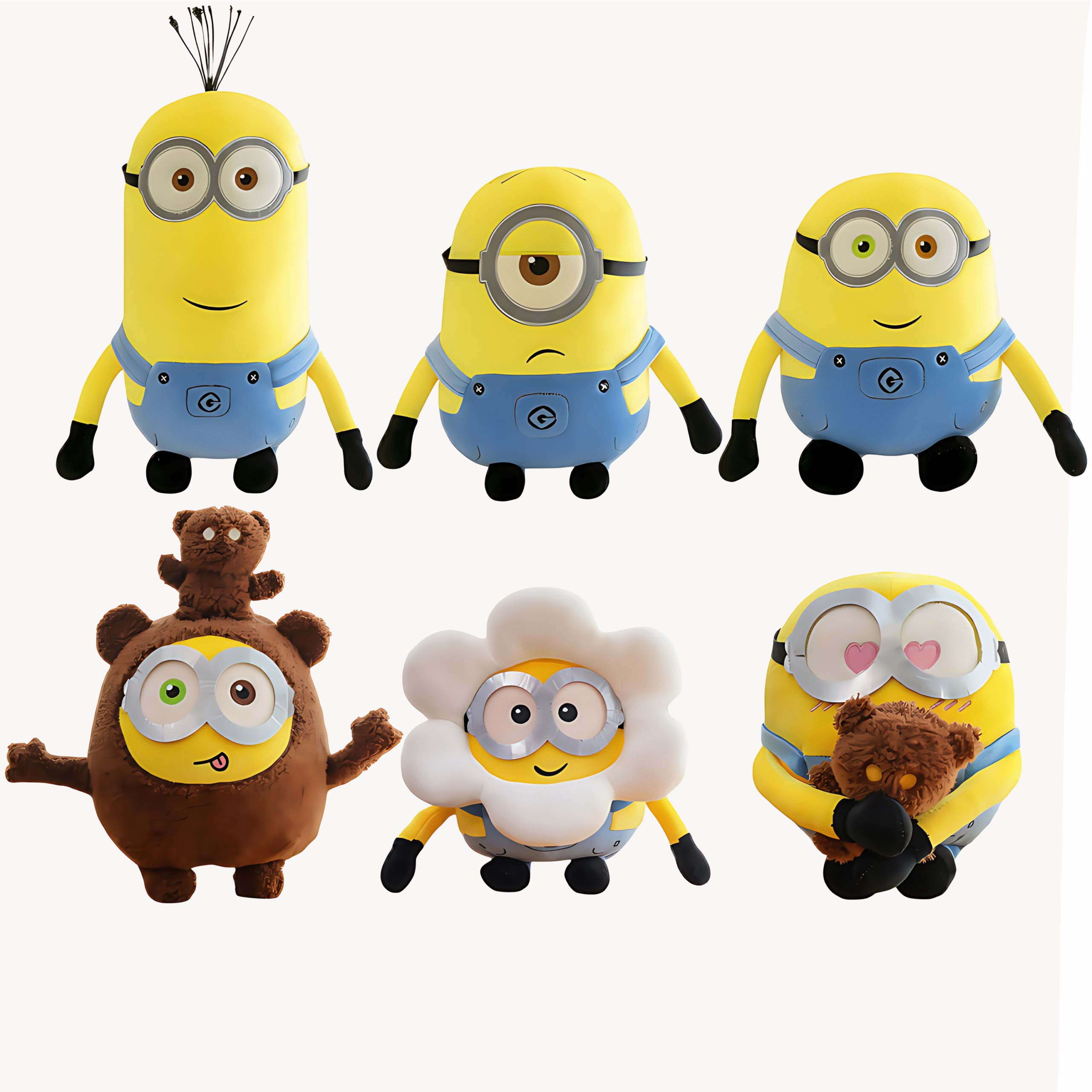 Yellow Man Animation Derivatives Anime Figure Bob-Tim Plush