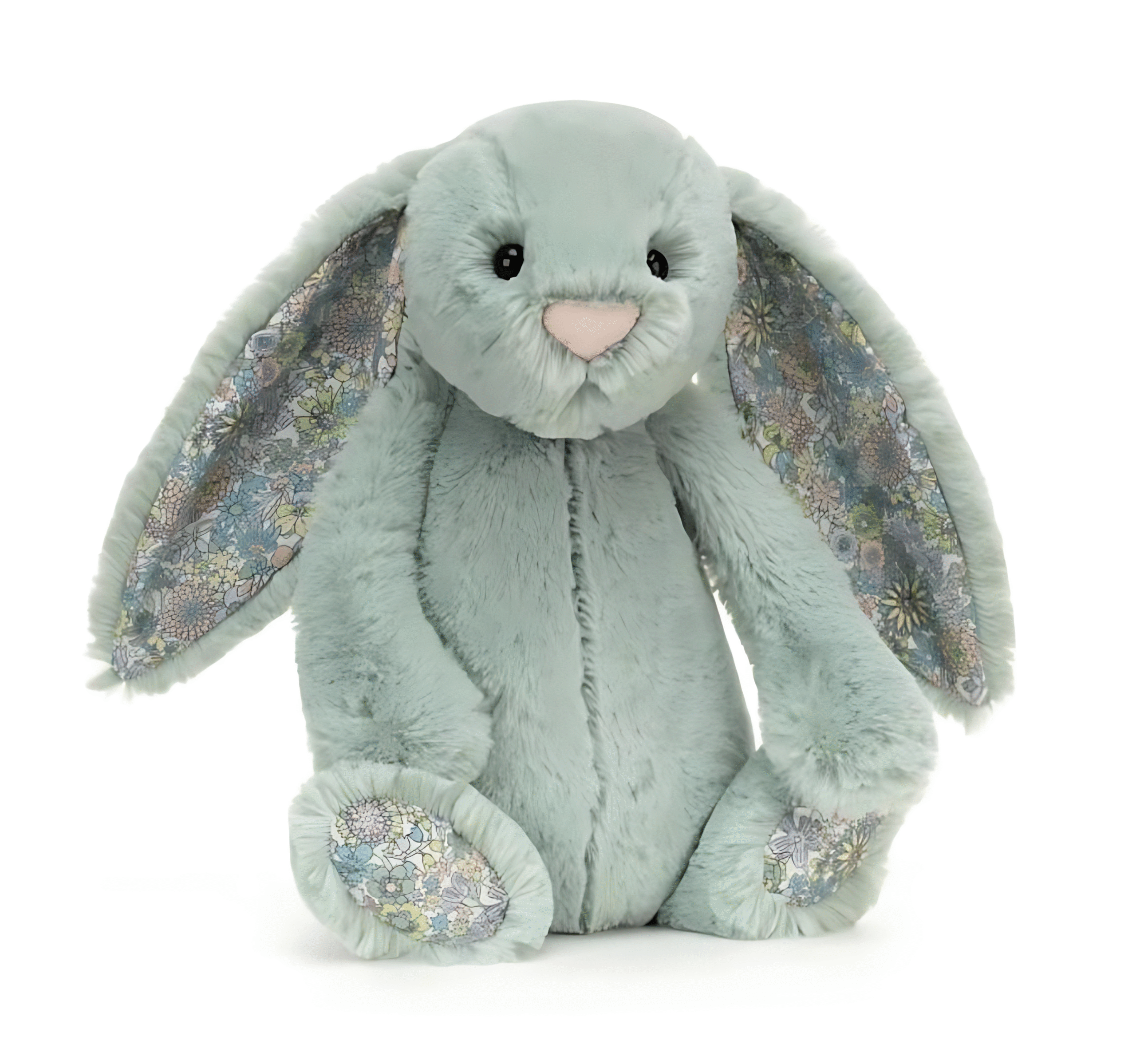 Toys Stuffed Animals Rabbit Ear with Blossom Pattern Eco-friendly Material