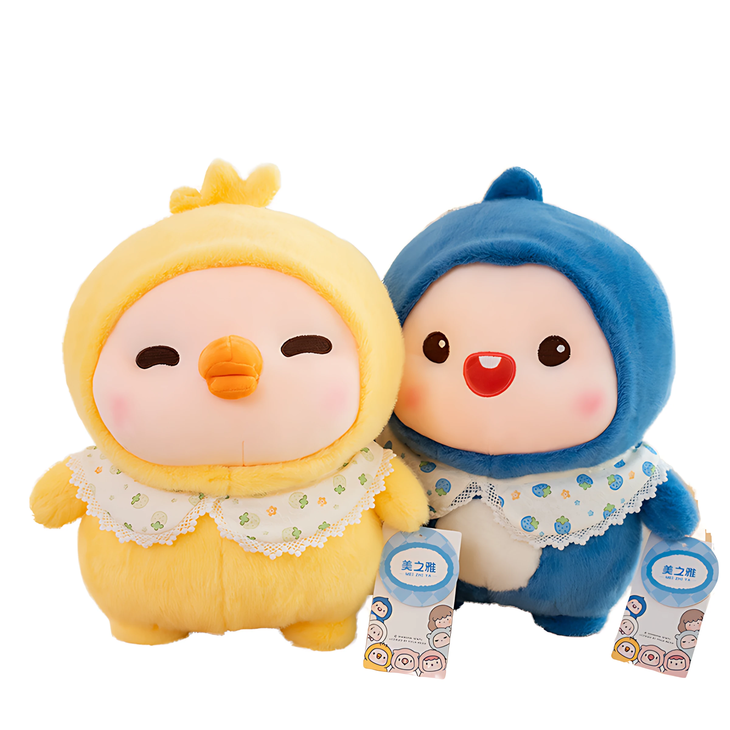 Scarf Fat Roll Family Plush Toy