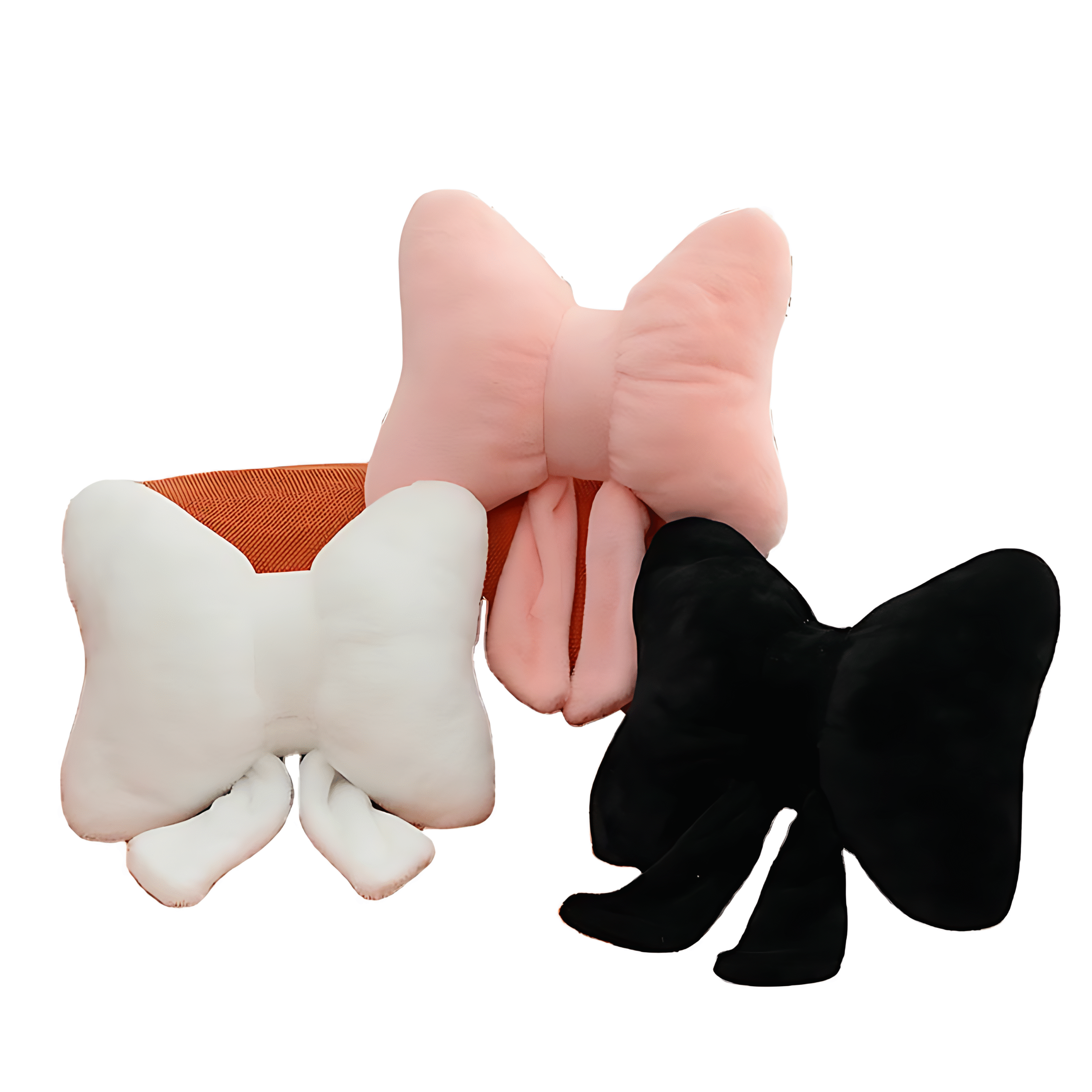 Cute Soft Pink Butterfly Plush Pillow Dinosaur Doll Stuffed Plush Toy