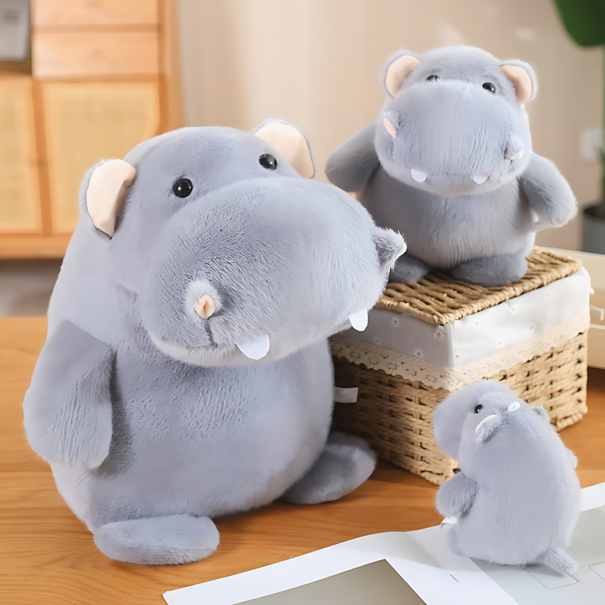Hippopotamus Plush Toy