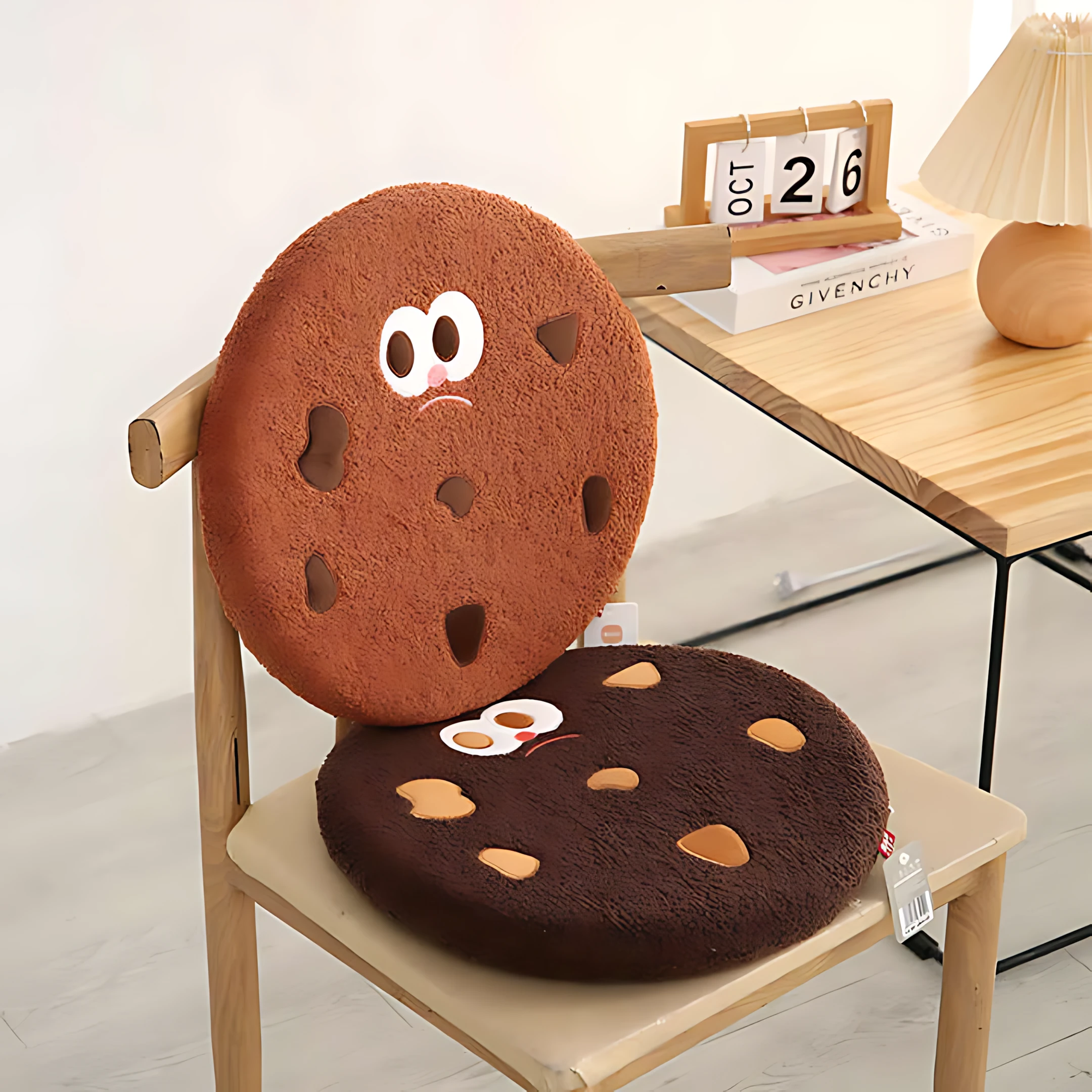 Cute cookie Memory foam slow rebound seat cushion