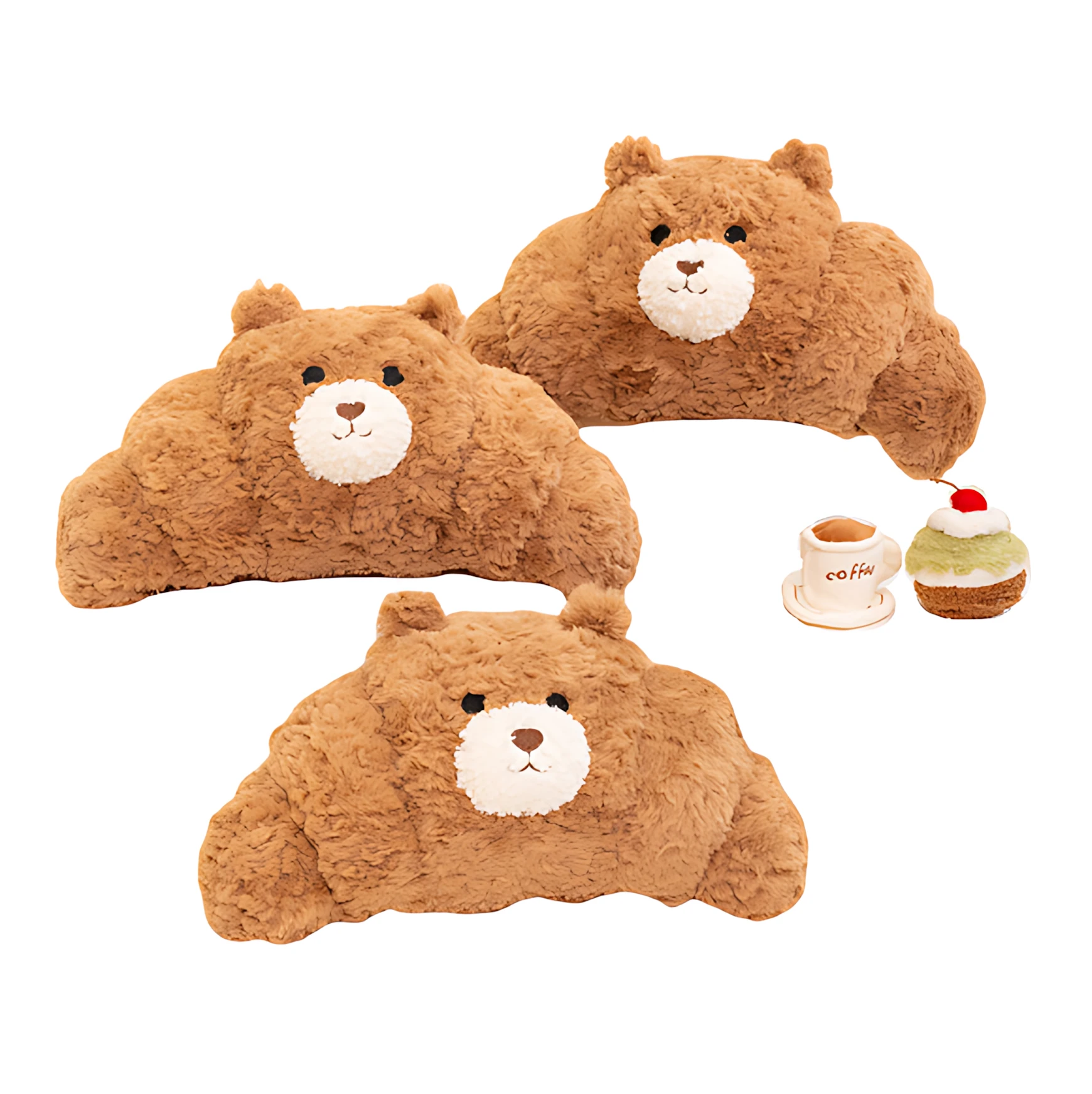 Cartoon teddy bear pillow